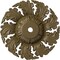Ekena Millwork Needham Ceiling Medallion (Fits Canopies up to 4 1/4"), 14 5/8"OD x 2 1/4"P, Mississippi Mud CM14NEMMF - alternate 1
